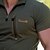 Χαμηλού Κόστους Πόλο μπλουζάκι με φερμουάρ-Ανδρικά Zip Polo Πουκάμισο γκολφ ΕΞΩΤΕΡΙΚΟΥ ΧΩΡΟΥ Καταλληλότητα Πέτο Τρίμηνο φερμουάρ Κοντομάνικο Μοντέρνα Μυς Συμπαγές Χρώμα Φερμουάρ Τσέπη Καλοκαίρι Άνοιξη Κανονικό