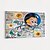 economico arte di strada-Pittura dell'astronauta Richie dipinta a mano arte artigianale di Alec Monopoly pop art stile urban art arte graffiti arte murale uomo Monopoly pittura moderna unica