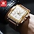 levne Quartz hodinky-OLEVS Muži Křemenný kreativita Venkovní Sportovní Módní Svítící Kalendář Chronograf VODĚODOLNÝ Kůže Hodinky