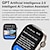 olcso Okosórák-696 HK9promax+ Okos óra 2.02 hüvelyk Intelligens Watch Bluetooth Lépésszámláló Hívás emlékeztető Alvás nyomkövető Kompatibilis valamivel Android iOS Férfi Kéz nélküli hívások Üzenet emlékeztet