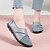 economico Slip-ons e mocassini da donna-mocassini slip-on da donna punta tonda comode scarpe basse appartamenti casual in ecopelle