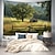 cheap Landscape Tapestry-Countryside Landscape Hanging Tapestry Wall Art Large Tapestry Mural Decor Photograph Backdrop Blanket Curtain Home Bedroom Living Room Decoration