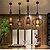 cheap Island Lights-LED Pendant Light Industrial Pendant Light Fixture Metal Latern Adjustable Dome Ceiling Pendant Light for Dining Room Living Room 110-240V