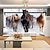 cheap Animal Wallpaper-Cool Wallpapers Wall Mural Horses Wallpaper Wall Sticker Covering Print Adhesive Required 3D Effect Canvas Home Décor