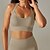 voordelige Sport bh&#039;s-Dames Lichte ondersteuning Sport bh&#039;s Running BH Open achterkant Gekruiste rug Goede top Gewatteerd Fitness Recreatiesport Hardlopen Ademend Lichtgewicht Zacht Zwart Wit donkergrijs Effen