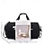preiswerte Taschen für Herren-Herren Sporttaschen Reisetasche Oxford Stoff Täglich Reise Reißverschluss Hohe Kapazität Klappbar Leichtgewichtig Geometrisch Schwarz Weiß