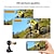 abordables Caméras IP d&#039;intérieur-Mini caméra ip wifi hd 1080p, caméra intérieure sans fil, vision nocturne, audio bidirectionnel, détection de mouvement, moniteur pour bébé