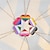 preiswerte Pride Parade Dezember-Stolz Mond Regenbogen Liebe geformt Anhänger Halskette personalisierte Mode einfache homosexuelle Single Layer Halskette