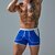 cheap Men's Swim Shorts-Men's Board Shorts Swim Shorts Swim Trunks Patchwork Drawstring Elastic Waist Color Block Comfort Quick Dry Short Holiday Beach Weekend Fashion Casual Lake blue Black Micro-elastic