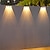 Недорогие Настенные светильники для улицы-Солнечный уличный настенный светильник 3led, ультра яркое освещение, водонепроницаемый садовый светильник, двор, настенный светильник для мытья дома, вилла, крыльцо, украшение, атмосфера, солнечный