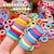 cheap Kids&#039; Headpieces-100 Pcs Minimalist Hair Ropes Set Soft High Elastic Hair Rings Casual Versatile Ponytail Hair Scrunchies