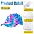 abordables Anti-Stress-casquette de baseball en coton blanc est utilisée pour la teinture par nouage articles de kit de teinture par nouage style neutre casquette de baseball réglable de couleur unie adaptée aux grands