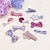 cheap Kids&#039; Headpieces-10PCS Fully Lined Baby Barrettes for Fine Hair 1.7 Inch Tiny Toddlers Girls Hair Bow Clips Accessory