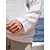 preiswerte Baumwoll-Leinenhemd-Herren Hemd leinenhemd Sommerhemd Strandhemd Schwarz Weiß Khaki Langarm Glatt V Ausschnitt Frühling Sommer Casual Täglich Bekleidung