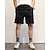 billige Cargoshorts-Herre Cargoshorts Shorts Dress Shorts Arbeidshorts Knapp Lomme عادي Anvendelig Kort utendørs Daglig Camping &amp; Vandring Mote Klassisk Svart Grønn