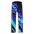 cheap Men&#039;s Printed Casual Pants-Men&#039;s Pants Trousers Graphic Outdoor Holiday Hawaiian Black Inelastic