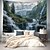 abordables paisaje tapiz-Paisaje de árboles de campo, tapiz colgante, arte de pared, tapiz grande, decoración mural, fotografía, telón de fondo, manta, cortina, hogar, dormitorio, sala de estar