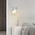 cheap Indoor Wall Lights-LED Indoor Wall Lights Bedside Reading Light with Night Light Version and Independent Switch 350° Rotatable RV Vanity Wall Sconce Metal Living Room Bedroom 110-240V
