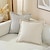 economico Tendenze cuscini-fodere per cuscini divano moderno della fattoria con nappe, federe a righe in cotone e lino con texture boho per la camera da letto del soggiorno