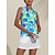 abordables Collection de créateurs-Femme T-shirt POLO Bleu Sans Manches Top Vêtements de golf pour femmes, tenues, vêtements