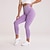 cheap Yoga Leggings &amp; Tights-Women&#039;s Yoga Pants Yoga Leggings High Waist Yoga Gym Workout Pilates Tights Leopard Print Black Purple Fuchsia Sports Activewear Stretchy Slim