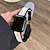 preiswerte Apple Watch-Armbänder-Lederband Kompatibel mit Apple Watch Armband 38mm 40mm 41mm 42mm 44mm 45mm 49mm Robust Zwei Ton Luxus Echtes Leder Ersatzarmband für iwatch Ultra 2 Series 9 8 7 SE 6 5 4 3 2 1