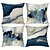 billiga Kuddfodral-abstrakt marmor dekorativa kuddar överdrag 1 st mjukt fyrkantigt kuddfodral örngott för sovrum vardagsrum soffa soffstol