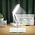 abordables Lampes de bureau-lampe de table LED de style moderne, lampe de lecture pliable avec commande tactile, lampe de bureau USB avec luminosité variable sur 3 niveaux, batterie au lithium rechargeable, finition en plastique