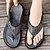 cheap Men&#039;s Sandals-Men&#039;s Leather Sandals Summer Sandals Slippers &amp; Flip-Flops Retro Walking Casual Daily Vacation Beach Comfortable Shoes Dark Grey Dark Brown