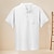 cheap Cotton Linen Shirt-Men&#039;s Shirt Popover Shirt Casual Shirt Cotton Shirt Black White Yellow Short Sleeve Plain Henley Summer Street Hawaiian Clothing Apparel Button-Down