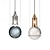 voordelige Eilandlichten-led-hanglamp glazen bol 1-lichts 15 cm pendelarmatuur modern minimalistisch creatief persoonlijkheid meteorenregen hanglamp slaapkamer eetkamer 110-240v