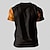 お買い得  メンズ3DＴシャツ-グラフィック 動物 火炎 イーグル Mars ファッション デザイナー アスレイジャー 男性用 3Dプリント Tシャツ ストリート スポーツ・アウトドア Tシャツ ブラック 半袖 クルーネック シャツ 夏 春 衣類 S M L XL XXL XXXL