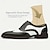 Χαμηλού Κόστους Κλασικά Παπούτσια-Ανδρικά Παπούτσια Φόρεμα Δέρμα Ιταλικό πλήρες δέρμα αγελάδας Άνετο Αντιολισθητικό Δαντέλα μέχρι πάνω Μαύρο και Άσπρο