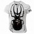 abordables Camisetas 3D de hombre-Hombre Camiseta Graphic Animal Insecto Escote Redondo Ropa Impresión 3D Calle Diario Manga Corta Moda Animales