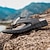 cheap Men&#039;s Sandals-Men&#039;s Leather Sandals Summer Sandals Slippers &amp; Flip-Flops Retro Walking Casual Daily Vacation Beach Comfortable Shoes Dark Grey Dark Brown