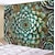 billiga Mandala Tapestry-mandala bohemiska suckulenter hängande gobeläng väggkonst stor gobeläng väggmålning dekor fotografi bakgrund filt gardin hem sovrum vardagsrum dekoration