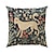 abordables style animalier-Housse de coussin décorative vintage médiévale, taie d&#039;oreiller carrée douce, pour chambre à coucher, salon, canapé, chaise, 4 pièces