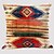 voordelige geometrische stijl-Tribal geometrische decoratieve kussensloop 1 st zachte vierkante kussenhoes kussensloop voor slaapkamer woonkamer slaapbank stoel