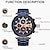 cheap Quartz Watches-CURREN Men Quartz Watch Creative Fashion Business Wristwatch Calendar Chronograph Waterproof Decoration Steel Watch