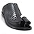economico Sandali casual-sandali arabi in similpelle nera da uomo – tradizionali pantofole con passante per le dita, comode ed eleganti calzature casual per l&#039;estate e l&#039;uso quotidiano