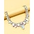 cheap Necklaces-Fine Jewelry Rhinestones Women&#039;s Elegant Luxury Beads Wedding irregular Necklace For Wedding Party