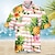 Χαμηλού Κόστους Ανδρικό πουκάμισο Χαβάης-Φρούτα Ανανάς Καθημερινό Ανδρικά Χαβανέζικο πουκάμισο ΕΞΩΤΕΡΙΚΟΥ ΧΩΡΟΥ Δρόμος Causal Καλοκαίρι Άνοιξη Απορρίπτω Κοντομάνικο Μαύρο, Λευκό, Ανθισμένο Ροζ Τ, M, L Πολυεστέρας Πουκάμισο