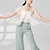 cheap Dance Basic-Activewear Top Cinch Cord Pure Color Splicing Women&#039;s Performance Training Short Sleeve High Polyester