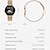 preiswerte Intelligente Armbänder-696 T8mini Smartwatch 1.19 Zoll Smart-Armband Bluetooth Anruferinnerung Schlaf-Tracker Herzschlagmonitor Kompatibel mit Android iOS Damen Nachrichterinnerung IP 67 40mm Uhrengehäuse