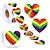 halpa Pride-paraati 12-ystävänpäivä pride -kuukauden tarra 1 tuuma - 2,5 cm 1,5 tuumaa - 3,8 cm