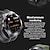 economico Braccialetti intelligenti-696 E800 Orologio intelligente 1.49 pollice Intelligente Bracciale Bluetooth ECG + PPG Monitoraggio della temperatura Pedometro Compatibile con Android iOS Da uomo Chiamate in vivavoce Promemoria di