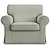 זול IKEA כיסויים-כותנה ektorp כיסא 1 מושב כיסוי ספה עם כיסוי כרית, כיסוי כורסת איקאה ektorp חלופי כיסוי ספה 1 מושב לכלבים, מגן ריהוט ספה חלופי