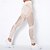 billige Yoga Leggings &amp; Tights-Dame Yogabukser Yoga Leggings Netting Lapper Høy Midje Yoga &amp; Danse Sko Treningsøkt Pilates Strømpebukse Fargeblokk Mørkegrå Svart Militærgrønn Spandex sport Sportsklær Elastisk Tynn