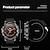 billige Smartwatches-696 DK68 Smart Watch 1.53 inch Smartur Bluetooth Skridtæller Samtalepåmindelse Sleeptracker Kompatibel med Android iOS Herre Handsfree opkald Beskedpåmindelse IP 67 47mm urkasse