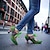 baratos Sapatos vintage femininos-Mulheres Stiletto Sapatos vintage Mary Janes sapatos feitos à mão Sapatos vintage Casamento Festa Floral Cadarço Salto Sabrina Elegante Vintage Couro Com Cadarço Verde